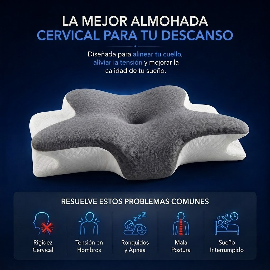 Almohada Cervical Anatómica