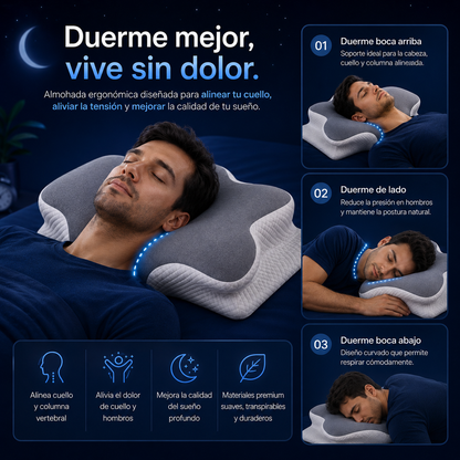 Almohada Cervical Anatómica